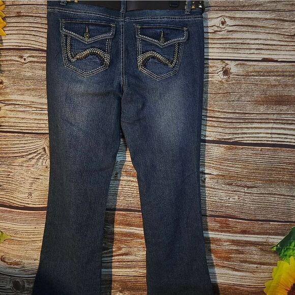 Vanilla Star Jeans women's 12 flare NWT - Picture 6 of 8